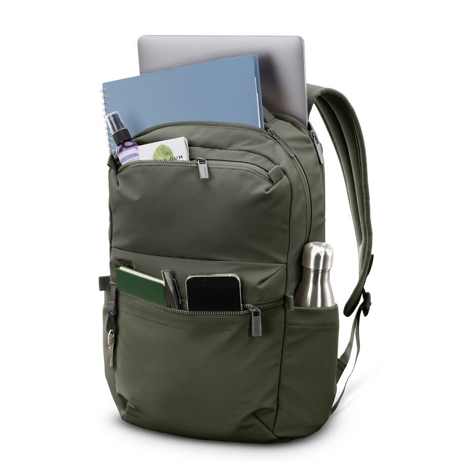 Samsonite Laptop Backpack in the color Olive. image number 1